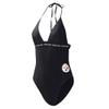 G-III Sports Women's Black Pittsburgh Steelers Full Count One-Piece Swimsuit view 2