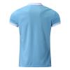 Men's Classic Short Sleeve Polo Shirt Zip Up Big&Tall Casual Summer Slim Fit T-Shirts Striped Graphic Printed Beach Tees Tops view 3