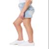 Angels Forever Young Forever High-Rise Cuffed Jean Shorts, Super Soft Denim, 4" Inseam, Paola, 6 view 2