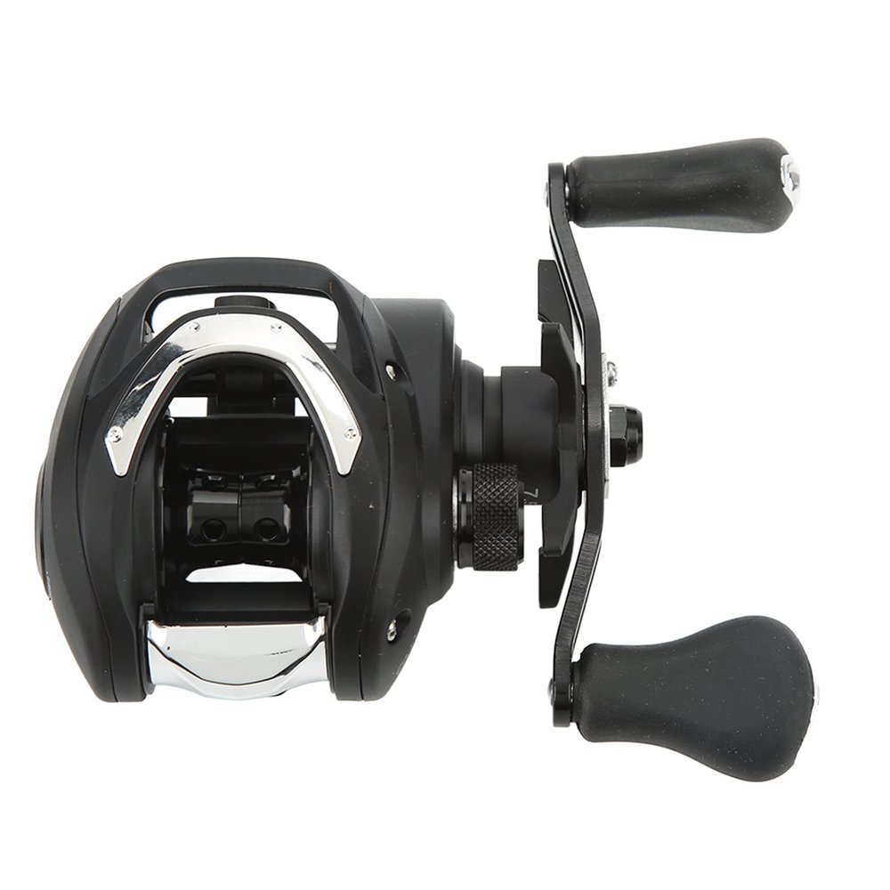 7.5:1 Gear Ratio Super Smooth Power,Baitcasting Reel,New Compact Design Baitcaster Fishing Reel,Shielded Ball Bearings Anti-Corrosion Baitcaster Reel(Right hand wheel), baitcaster reels bait cast