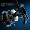 7.5:1 Gear Ratio Super Smooth Power,Baitcasting Reel,New Compact Design Baitcaster Fishing Reel,Shielded Ball Bearings Anti-Corrosion Baitcaster Reel(Right hand wheel), baitcaster reels bait cast view 4