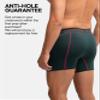 DANISH ENDURANCE Mens Underwear Athletic Performance Boxers for Men, Boxer Briefs Pack, Compression, Sports, Running, Gym,FItness, Elastic view 4