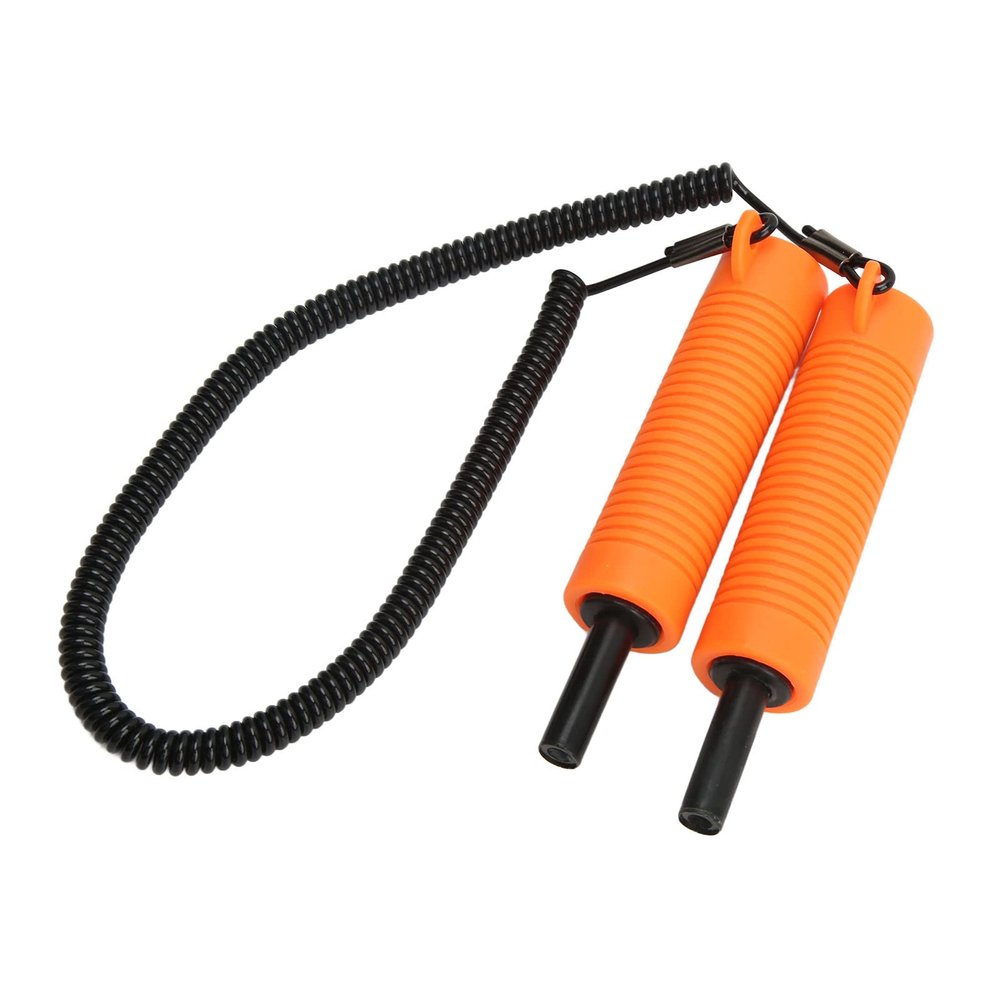 SUNGOOYUE Ice Fishing Safety Pick, Stainless Steel Ice Fishing Gear Retractable Ice Awls Retractable Ice Awls Ice Augers for Outdoor Winter Ice Fishing