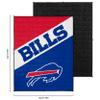 FOCO Buffalo Bills NFL Team Color Wordmark Weighted Blanket view 4