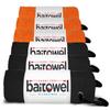 Bait Towel 6 Pack Fishing Towels with Clip for Fishing, Plush Microfiber nap Fabric, 16x16, The Original Bait Towel Multi-Pack (Black-Orange) view 1
