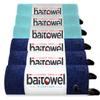 Bait Towel 6 Pack Fishing Towels with Clip for Fishing, Plush Microfiber nap Fabric, 16x16, The Original Bait Towel Multi-Pack (Navy-Caribbean) view 1