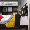 FOCO Pittsburgh Steelers NFL Team Color Bed In a Bag Comforter Bedding 3 Piece Twin Set view 2