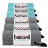 Bait Towel 6 Pack Fishing Towels with Clip for Fishing, Plush Microfiber nap Fabric, 16x16, The Original Bait Towel Multi-Pack (Gray-Caribbean) view 1