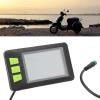 Alomejor Electric Scooter Speedometer,Compact 22.5mm ABS Design Real-time LCD Display Scooter Meter|for Urban commuters Short-Distance Travel City Exploration view 3