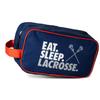 ChalkTalkSPORTS Guys Lacrosse Accessory Bag | Travel Bag Dopp Kit | Eat Sleep Lacrosse view 1