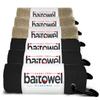 Bait Towel 6 Pack Fishing Towels with Clip for Fishing, Plush Microfiber nap Fabric, 16x16, The Original Bait Towel Multi-Pack (Black-Sand) view 1