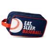ChalkTalkSPORTS Baseball Accessory Bag | Travel Bag Dopp Kit | Eat Sleep Baseball view 1