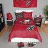 FOCO Tampa Bay Buccaneers NFL Team Color Bed In a Bag Comforter Bedding 3 Piece Twin Set view 1