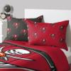 FOCO Tampa Bay Buccaneers NFL Team Color Bed In a Bag Comforter Bedding 3 Piece Twin Set view 4