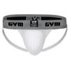 GYM Men's Workout Jockstrap with 2" Waistband (White, XXXX-Large, 1-Pack) view 1