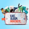 ChalkTalkSPORTS Hockey Accessory Bag | Travel Bag Dopp Kit | Eat Sleep Hockey view 3