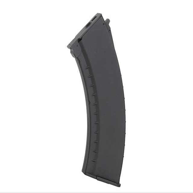 Clover Airsoft - CYMA 150 Round Mid Cap for AK - Polymer Airsoft Magazine (5, Black, 150 Round)