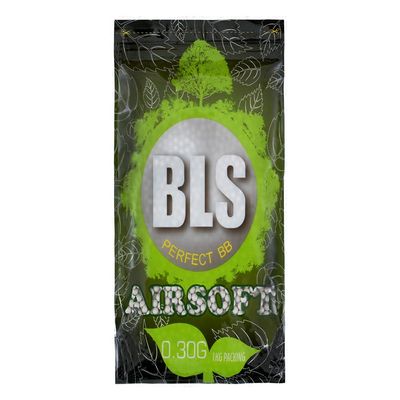 Clover Airsoft-BLS Precision Airsoft 6mm BBS Ammo (Bio, .30 Gram - 3,333 BBS)