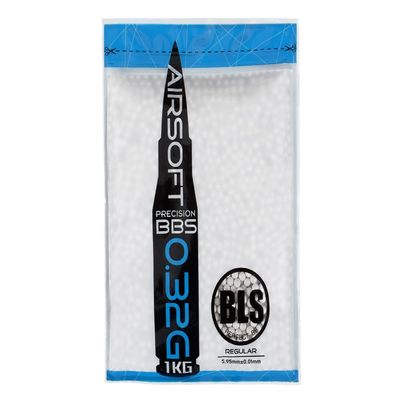 Clover Airsoft-BLS Precision Airsoft 6mm BBS Ammo (Standard, .32 Gram - 3,125 BBS)