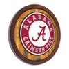 The Fan-Brand NCAA Alabama Crimson Tide: School Seal - "Faux" Barrel Top Sign - Football, Basketball, Baseball & College Sports Dcor for Home, Office, Game Room, Fan Cave & Garage view 2
