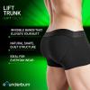 Rounderbum Mens Lift Tech Boxer Trunk  Black, Medium  Hidden Band Butt Lifting Underwear for Men, No Padding, Cotton-Stretch, 3 Colors view 3