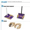 Wild Sports College Quoits Set with Direct Print HD Team Graphics  Tailgate Ring Toss Game  Great Gift for Any NCAA Fan! Ring Toss Family Outdoor Games for The Beach, BBQ, or Tailgate Party view 2