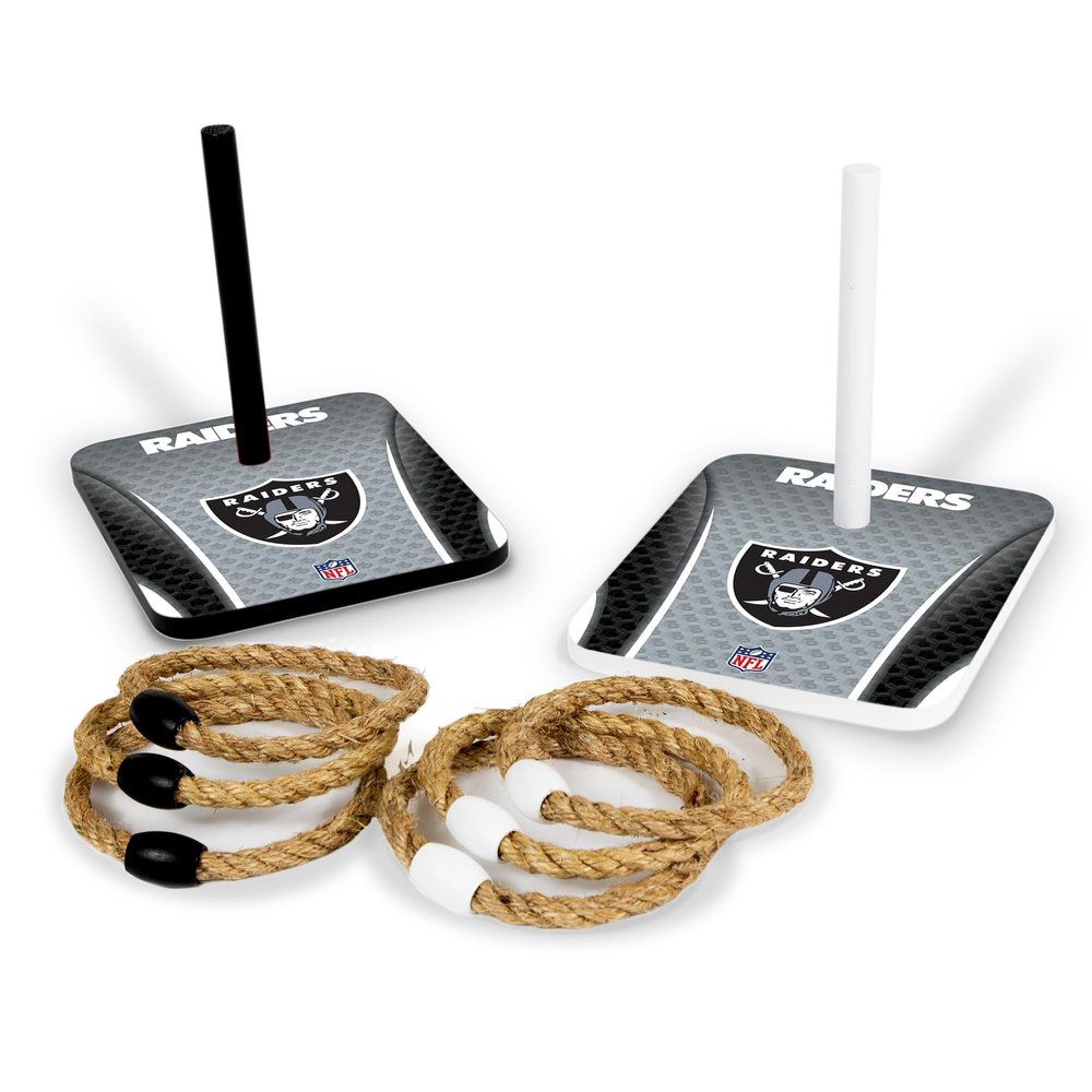 Wild Sports NFL Quoits Set with Direct Print HD Team Graphics  Tailgate Ring Toss Game  Great Gift for Any Football Fan! Ring Toss Family Outdoor Games for The Beach, BBQ, or Tailgate Party