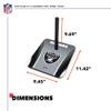 Wild Sports NFL Quoits Set with Direct Print HD Team Graphics  Tailgate Ring Toss Game  Great Gift for Any Football Fan! Ring Toss Family Outdoor Games for The Beach, BBQ, or Tailgate Party view 3