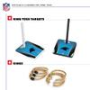 Wild Sports NFL Quoits Set with Direct Print HD Team Graphics  Tailgate Ring Toss Game  Great Gift for Any Football Fan! Ring Toss Family Outdoor Games for The Beach, BBQ, or Tailgate Party view 2