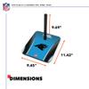 Wild Sports NFL Quoits Set with Direct Print HD Team Graphics  Tailgate Ring Toss Game  Great Gift for Any Football Fan! Ring Toss Family Outdoor Games for The Beach, BBQ, or Tailgate Party view 3