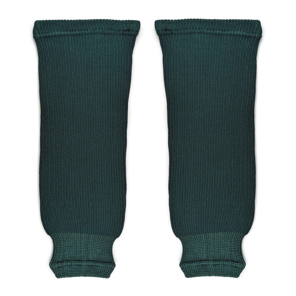 PEAR SOX Pro Weight Solid Color Hockey Socks (Forest, Adult)