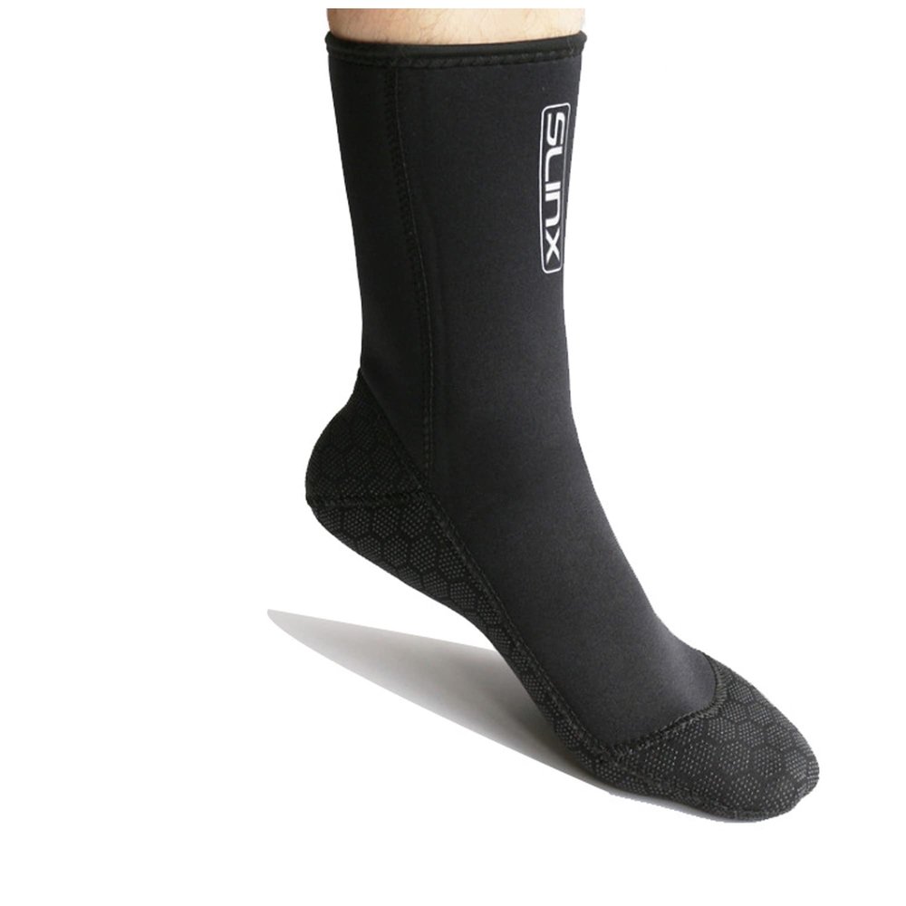 Legou Diving socks super elastic anti-slip 3mm cold-proof and abrasion-proof ankle socks Black 3mm S