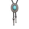GelConnie Bolo Tie for Women Cowboy Tie Bolo Western Necklaces Bolero Tie Men Necklace Ties Turquoise Mens Leather Necktie view 1