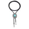 GelConnie Bolo Tie for Women Cowboy Tie Bolo Western Necklaces Bolero Tie Men Necklace Ties Turquoise Mens Leather Necktie view 2