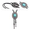 GelConnie Bolo Tie for Women Cowboy Tie Bolo Western Necklaces Bolero Tie Men Necklace Ties Turquoise Mens Leather Necktie view 4