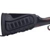 Genuine Leather Gun Buttstock with Cartridge, Shell Holder for .308 .300 44mag 410 Winchester Marlin Right/Left-Handed (Black for Right-Handed) view 1