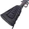 Genuine Leather Gun Buttstock with Cartridge, Shell Holder for .308 .300 44mag 410 Winchester Marlin Right/Left-Handed (Black for Right-Handed) view 4