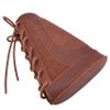 Genuine Leather Gun Buttstock with Cartridge, Shell Holder for .308 .300 44mag 410 Winchester Marlin Right/Left-Handed (Brown for Right-Handed) view 4