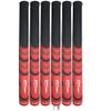 FEEL GRIPS SET OF 6 GEN2 DESIGNER SERIES RED REVERSE TAPER GOLF GRIPS - HIT LONGER & STRAIGHTER view 1