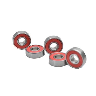 NOVOCE Bearings 10pcs 608 Stainless Steel ZrO2 White Ceramic Ball Bearing 608rs 8x22x7mm Inline Roller Skate Wheel Bearing