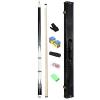 sxysdkjco Professional Billiard Pool Cue Stick, 58 inch Configure C09 Dense Pressure Frontlimbs, American Table - Ghost Eyes Series 230204(Color:C,Size:) view 1