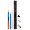sxysdkjco White Wax Wood Pool Cue Stick Handmade Pool Cue Jump & Break Snooker Cue Billiards Stick 230204(Color:C,Size:) view 1