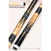 sxysdkjco Pool cue Snooker cues 1/2 Section Handcraft Snooker Cue Carbon Fiber Pool Cues Adult,Stable Force Transmission 230204(Color:B,Size:) view 2