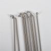 TVLAR Bicycle Steel/Stainless Steel Spokes Scooter Spokes 40Pcs/lot E-Bike Spokes 12G 2.5mm Diameter Bicycle Spokes Length 105~155mm + Nipple Sliver Color (Color : 140mm) view 1