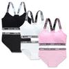 Girls Training Bra Set - 6PCS Girls Cotton Training Bralettes Cami Bras and Underwear Panties