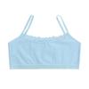 Eforcase 4PCS Girls Training Bra Girls Lace Cotton Training Bras Breathable Sports Cami Bras Strap Bralette,Aged 8-14 Blue view 2