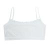 Eforcase 4PCS Girls Training Bra Girls Lace Cotton Training Bras Breathable Sports Cami Bras Strap Bralette,Aged 8-14 White view 2