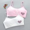 Eforcase 4PCS Girls Training Bra Girls Breathable Sports Cami Bras Strap Bralette Activewear Bra,Aged 8-18 Black view 2