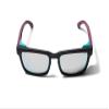 Helm TECH Blk Purple - Happy Brnz Platinum Spectra Mirror view 2