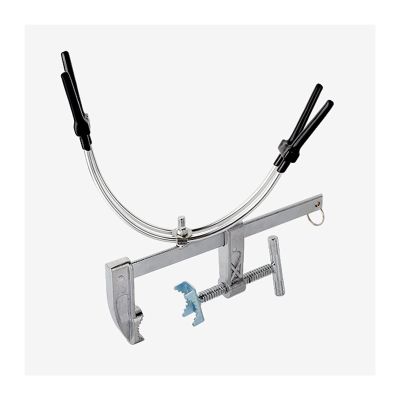 DYPASA Vertical Fishing Rod Holder Metal Raft Fishing Bracket Bridge Fishing Raft Rod Fishing Rod Stainless Steel Frame Multifunctional Wall Mounted Fishing Rod Rack